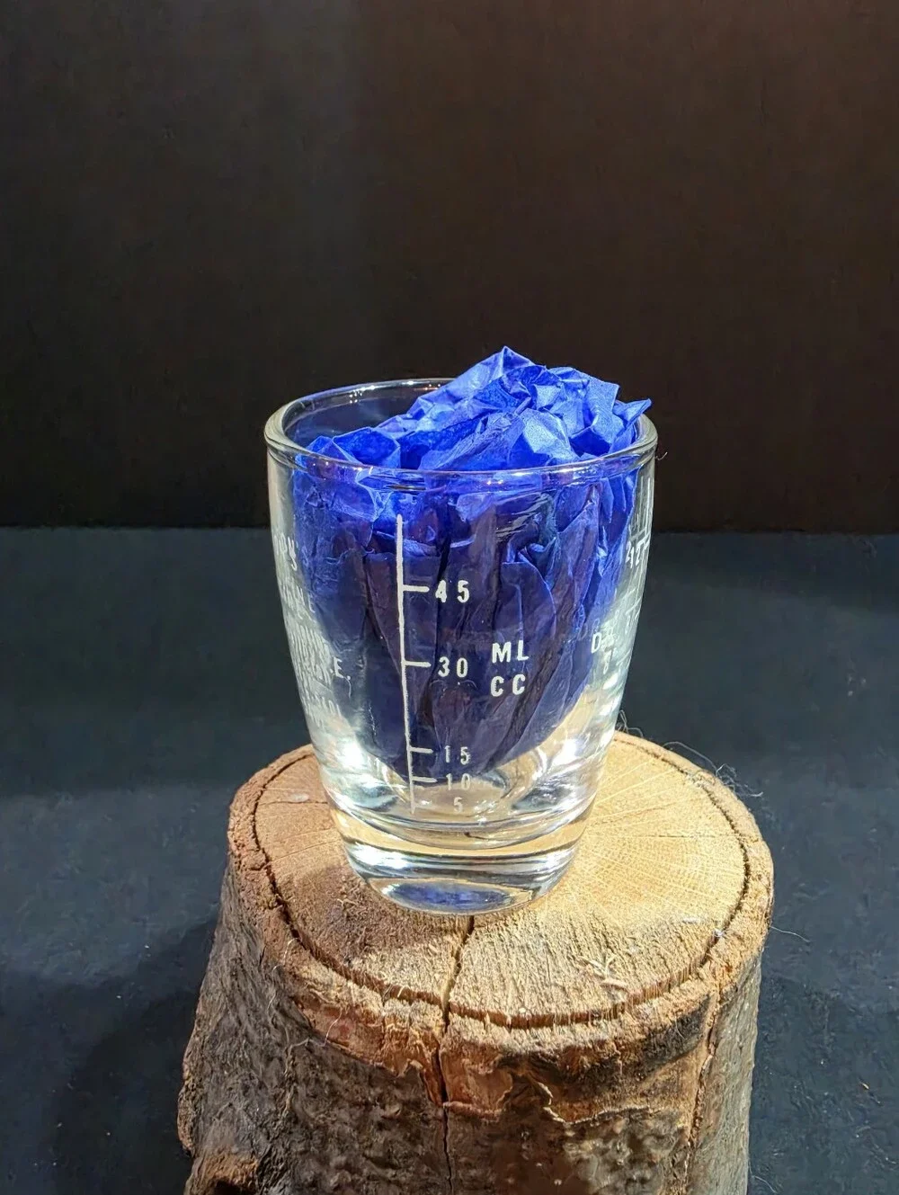 Vintage Mid Century Pharmacy Advertising Shot Glass Grand Rapids MI